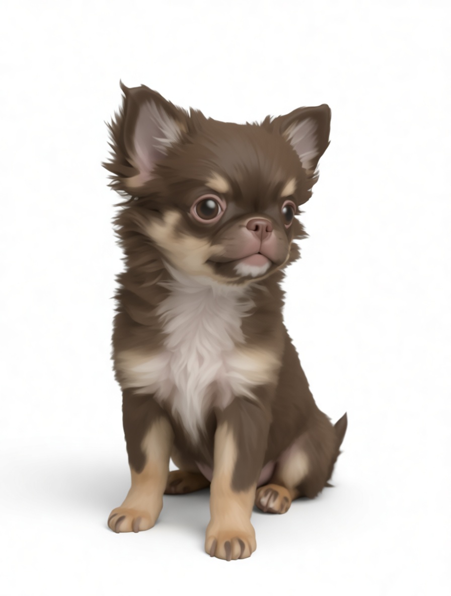 Chihuahua Puppy Figurine free 3D printable STL