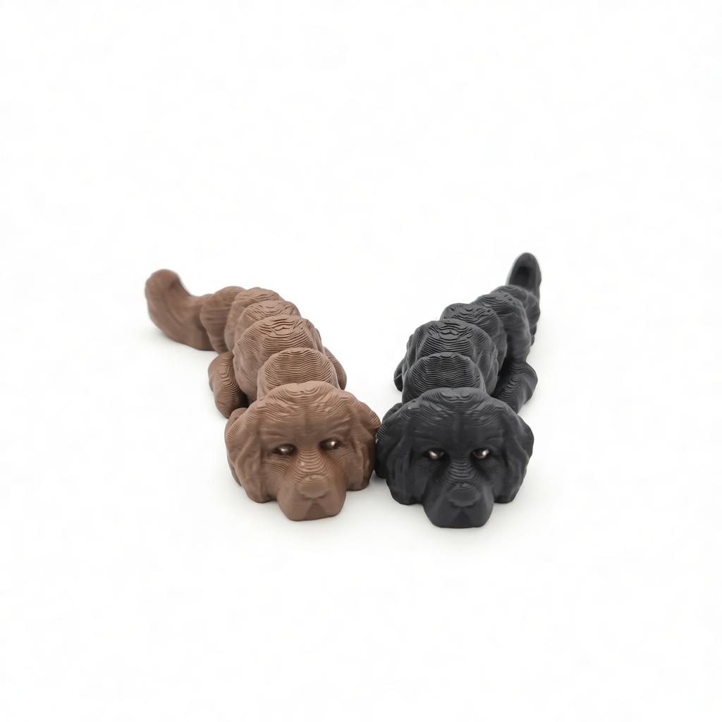 Golden Retriever Puppy Figurines free 3D printable STL