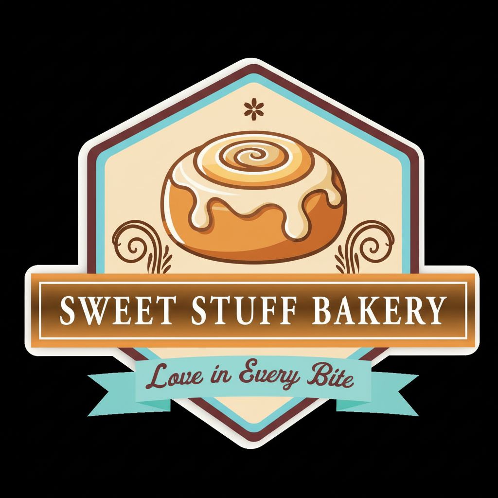 Cinnamon Roll Emblem free 3D printable STL