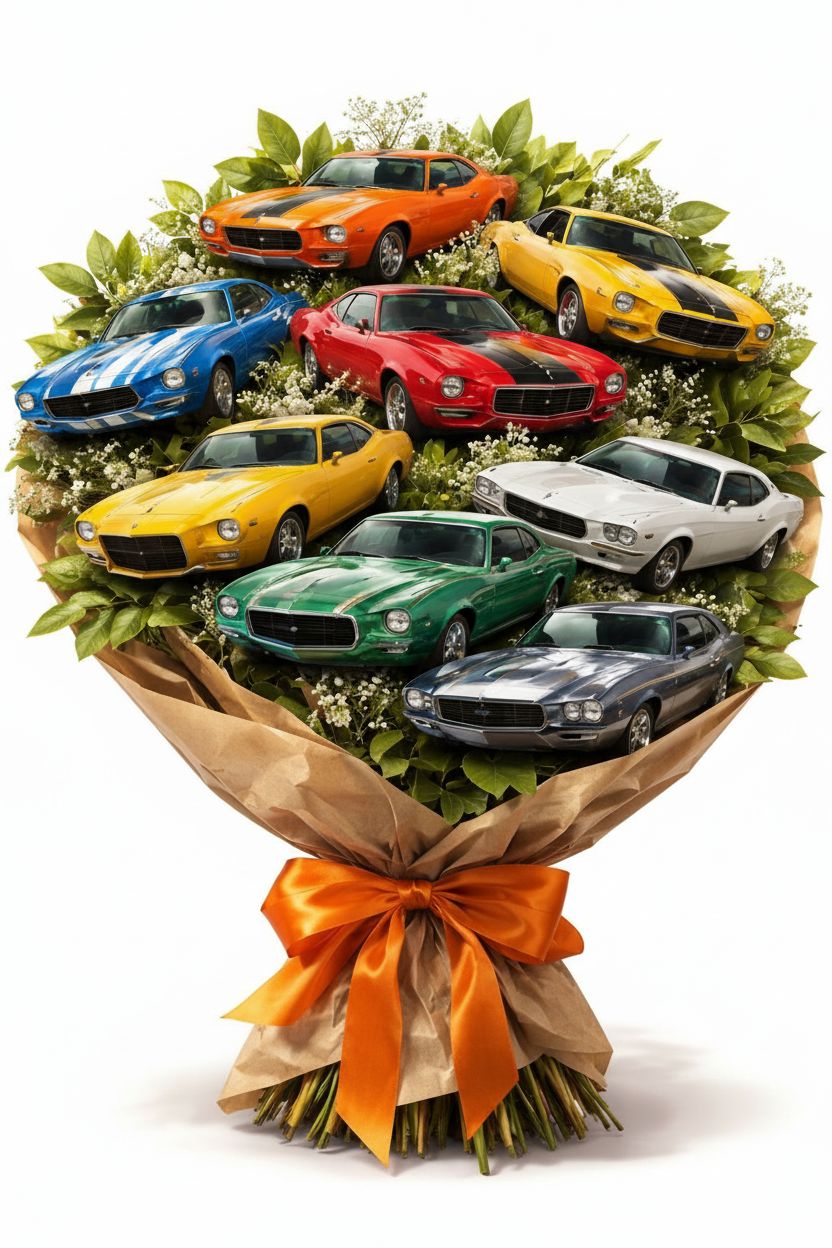 1970 Chevrolet Camaro Bouquet free 3D printable STL