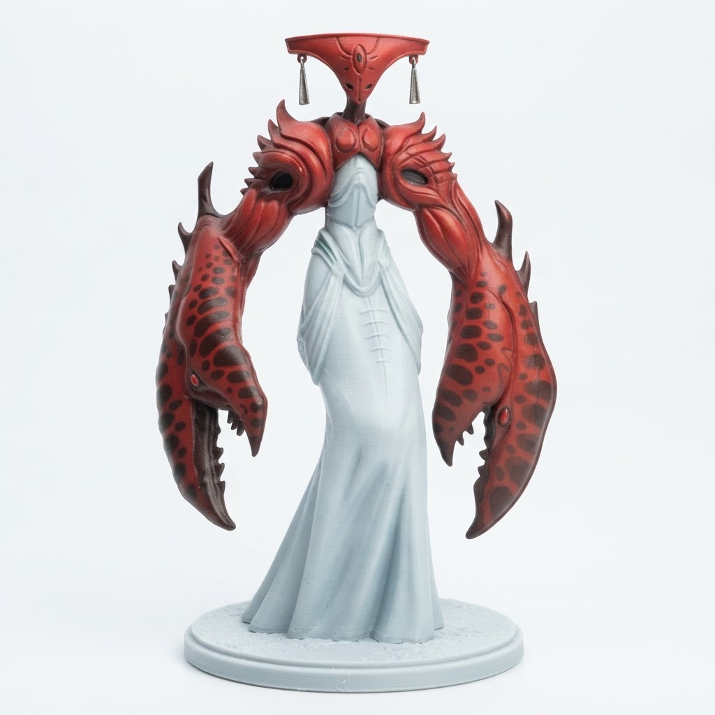 Dark Eldar Haemonculus Figurine free 3D printable STL