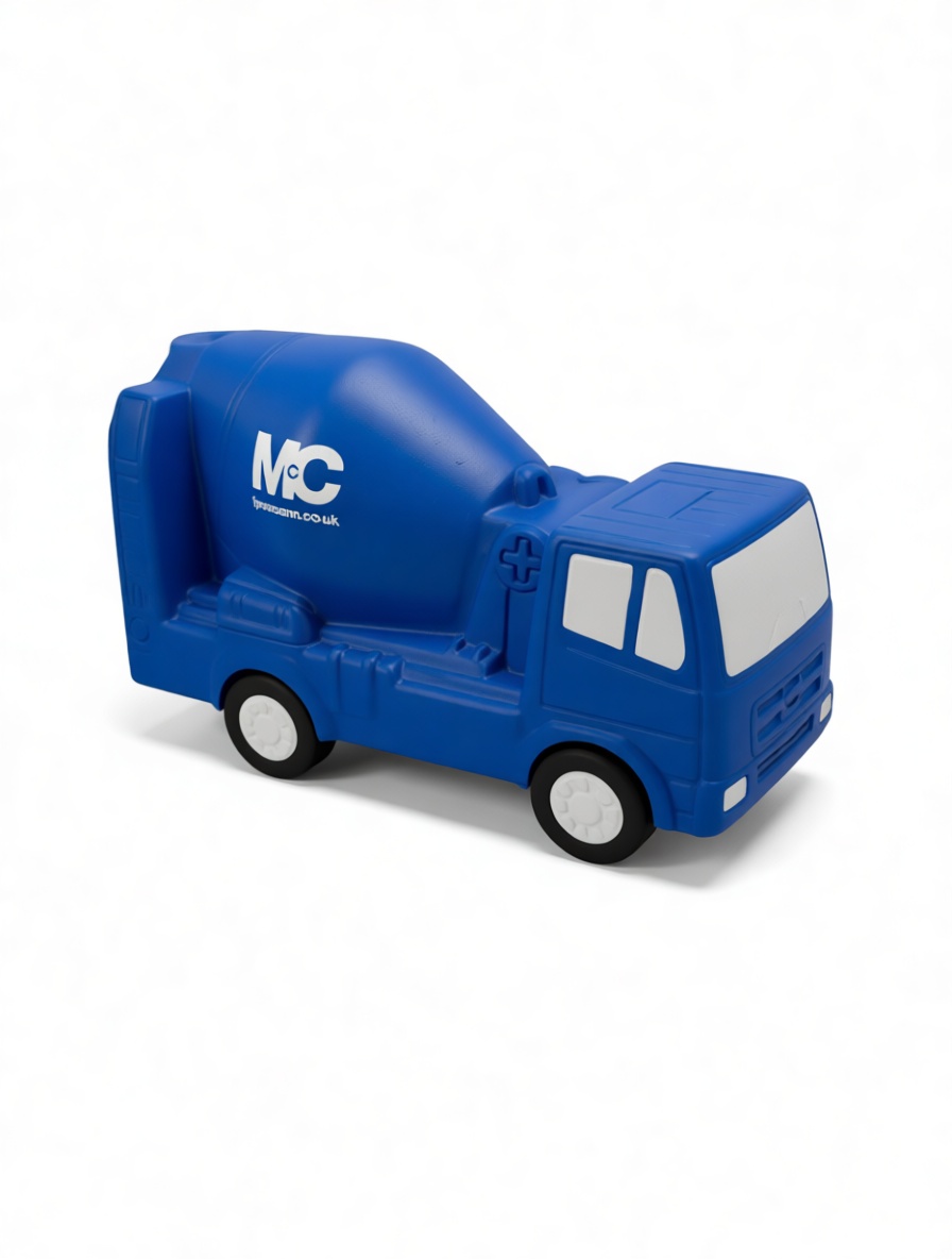 Cement Mixer Truck Model free 3D printable STL