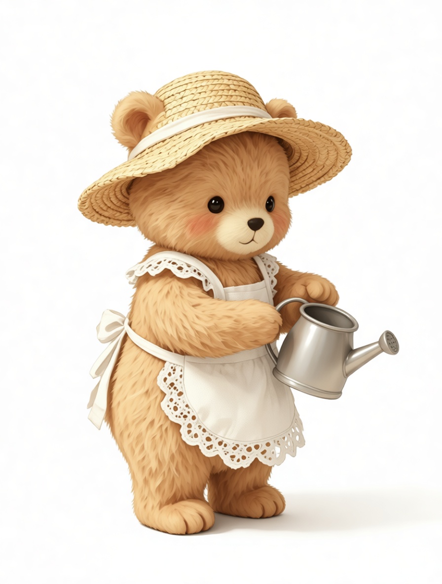 Teddy Bear Figurine free 3D printable STL