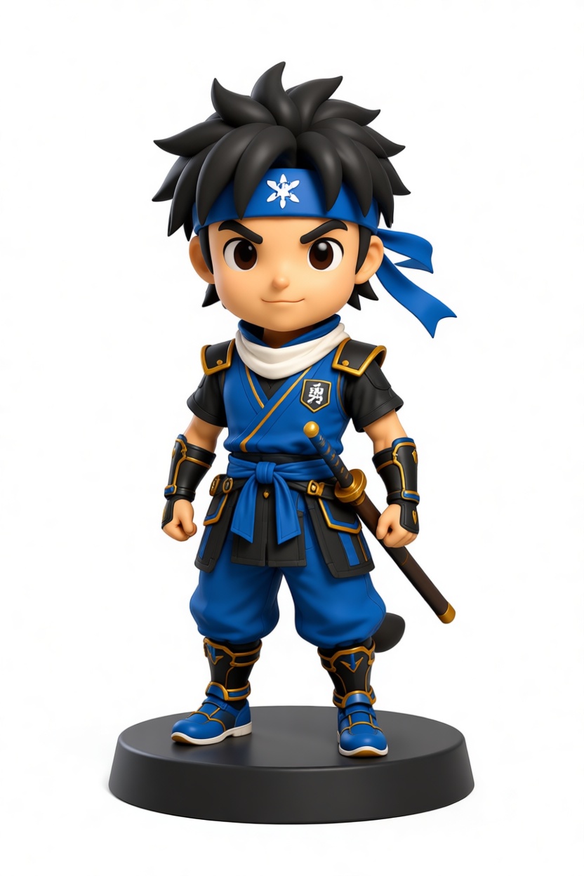 Ryu Hayabusa Figurine free 3D printable STL