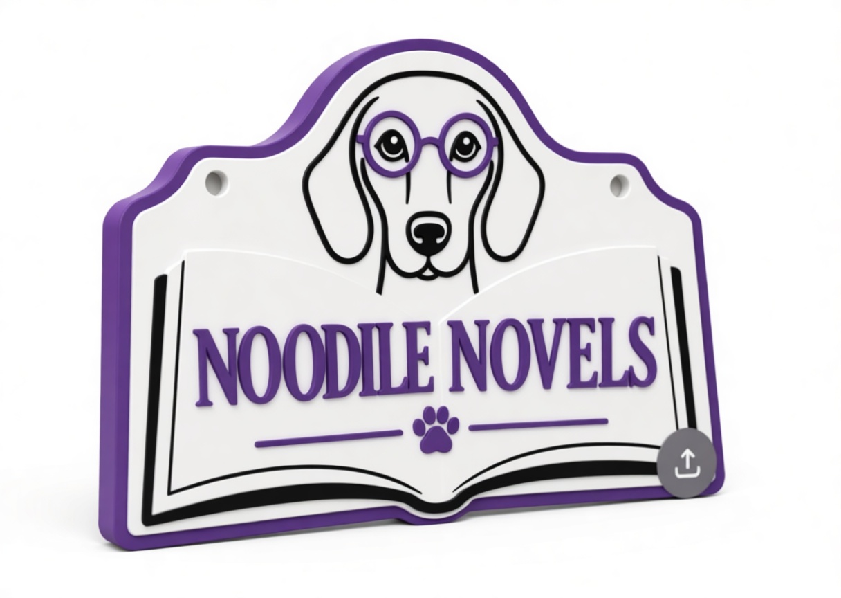Noodle Novels Sign free 3D printable STL