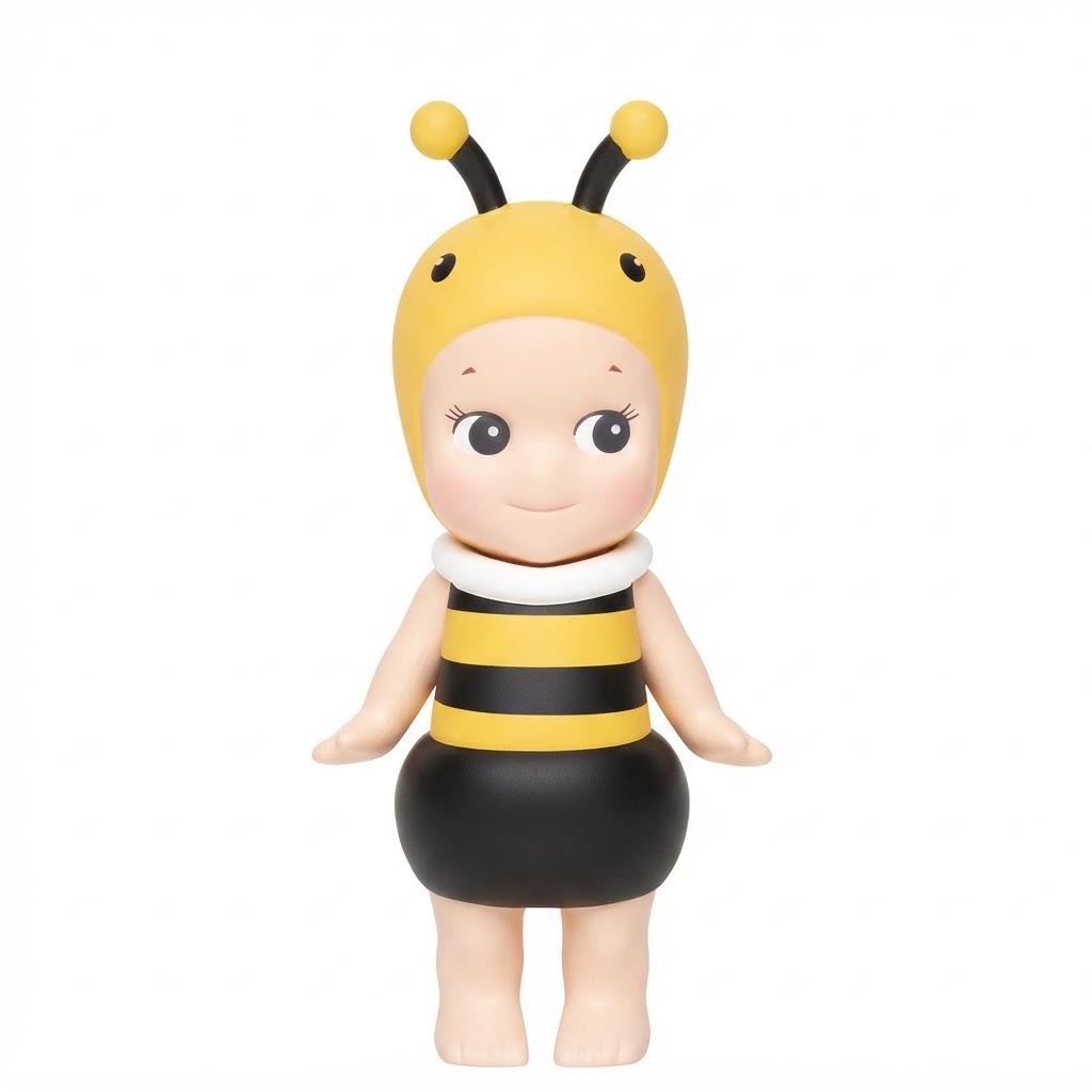 Cute Bee Child Figurine free 3D printable STL