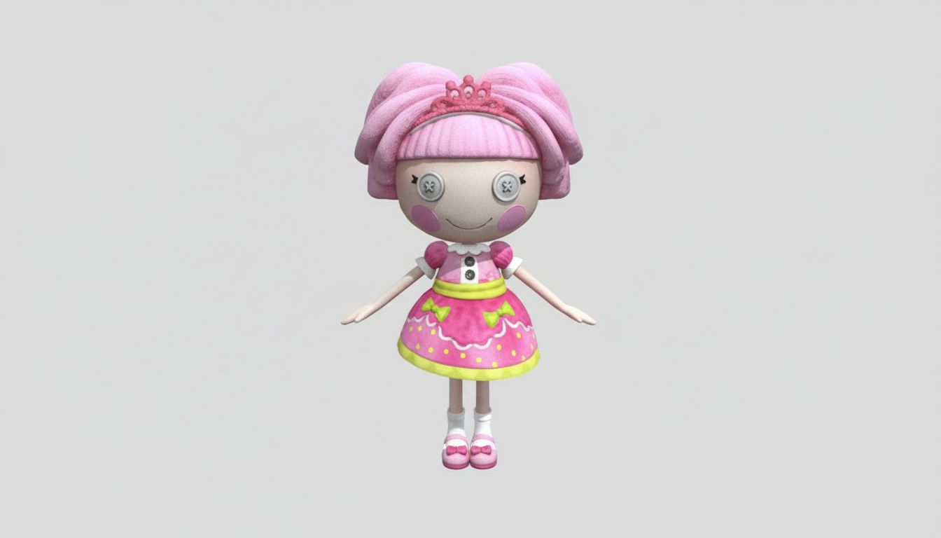 Lalaloopsy Doll Figurine free 3D printable STL