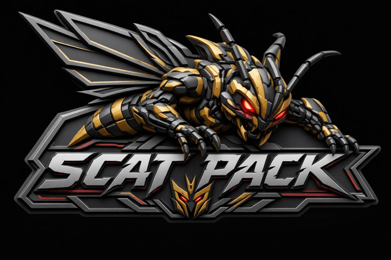 Scat Pack Bee Emblem free 3D printable STL
