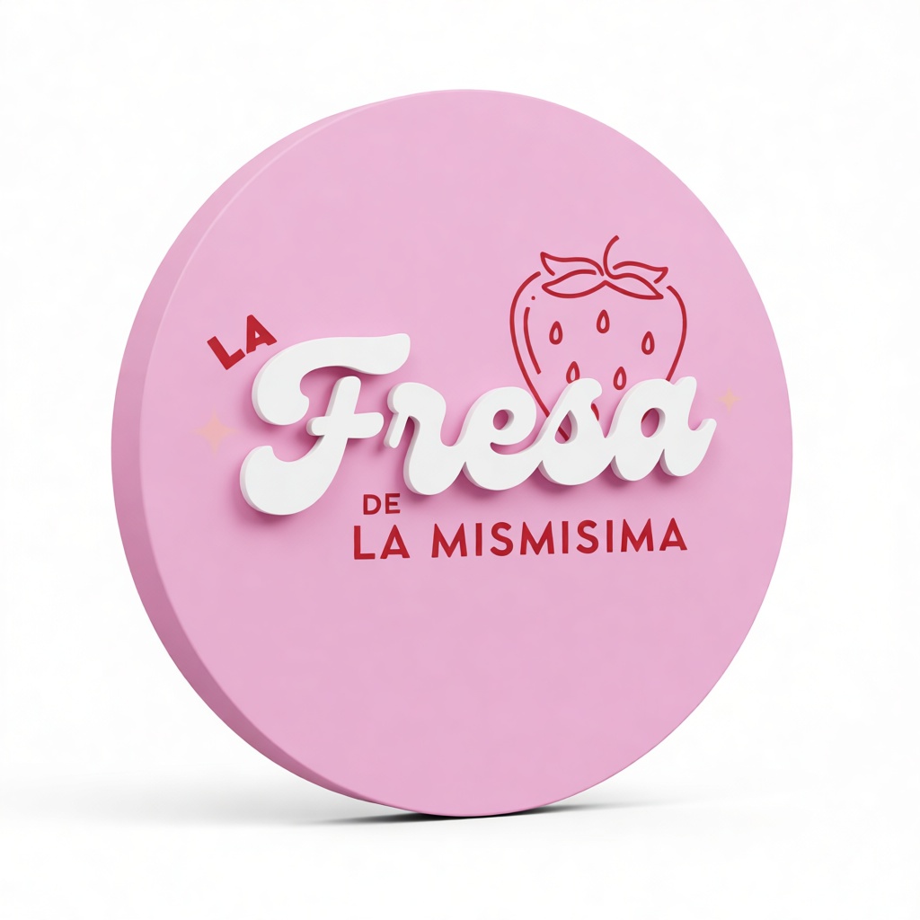La Fresa Decorative Plaque free 3D printable STL