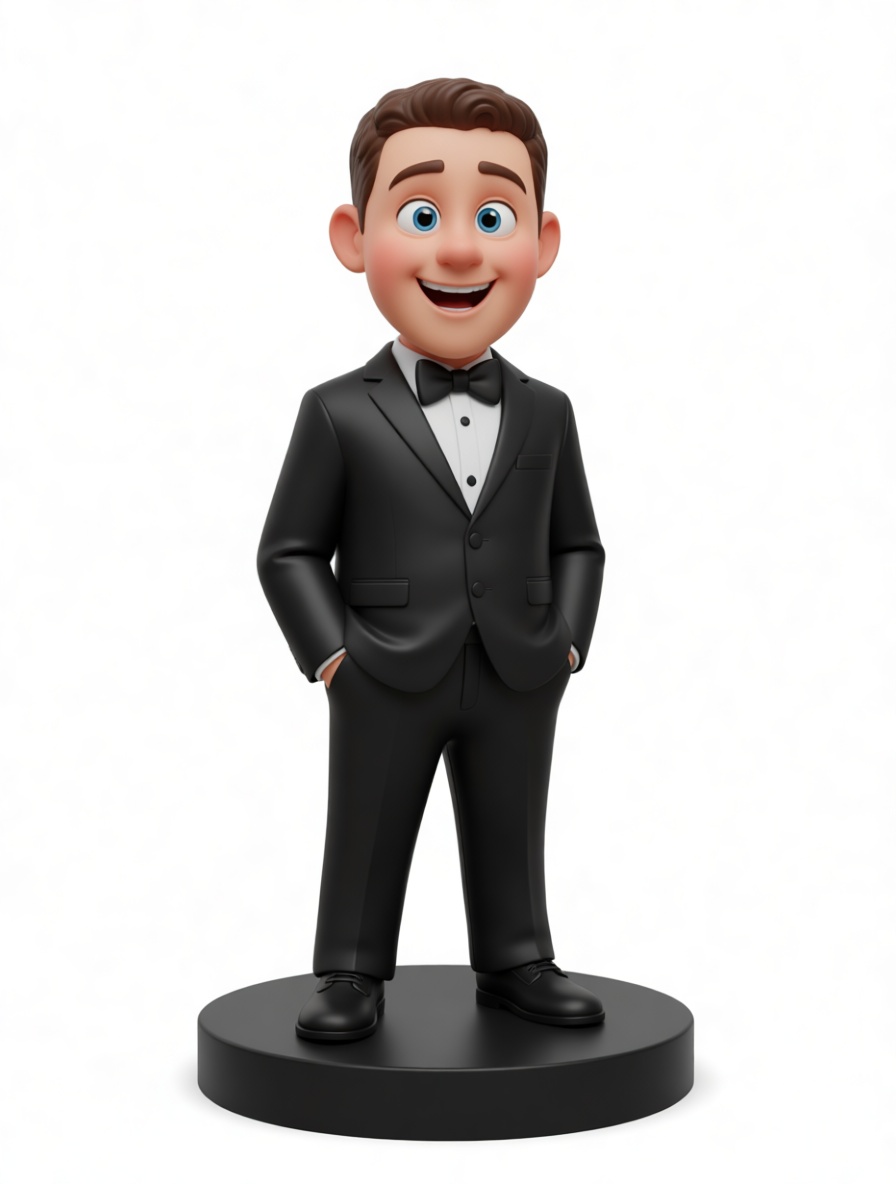 Smiling Man Figurine free 3D printable STL