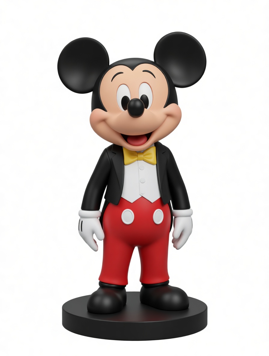 Mickey Mouse Figurine free 3D printable STL