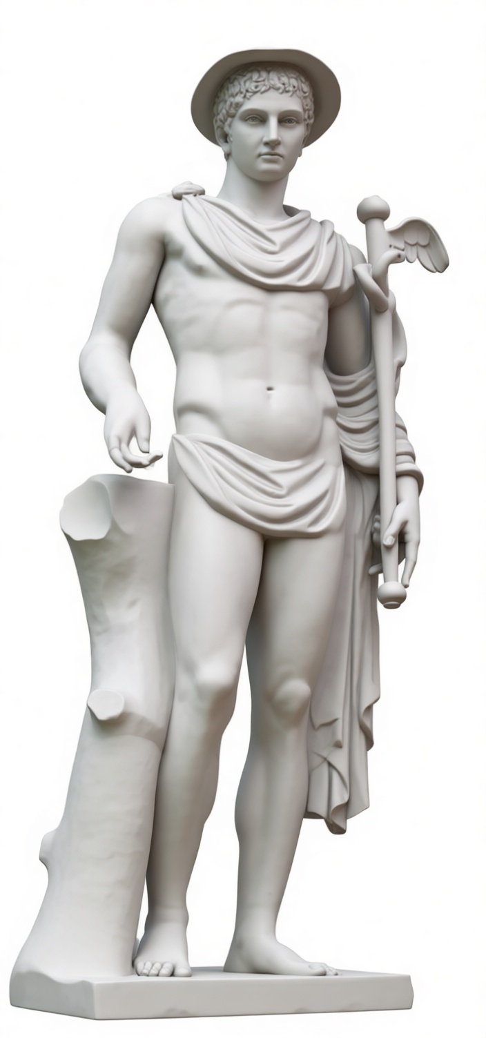 Hermes Statue free 3D printable STL