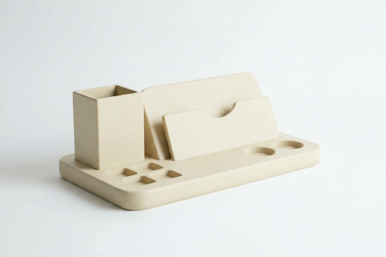 Desk Organizer Stand free 3D printable STL
