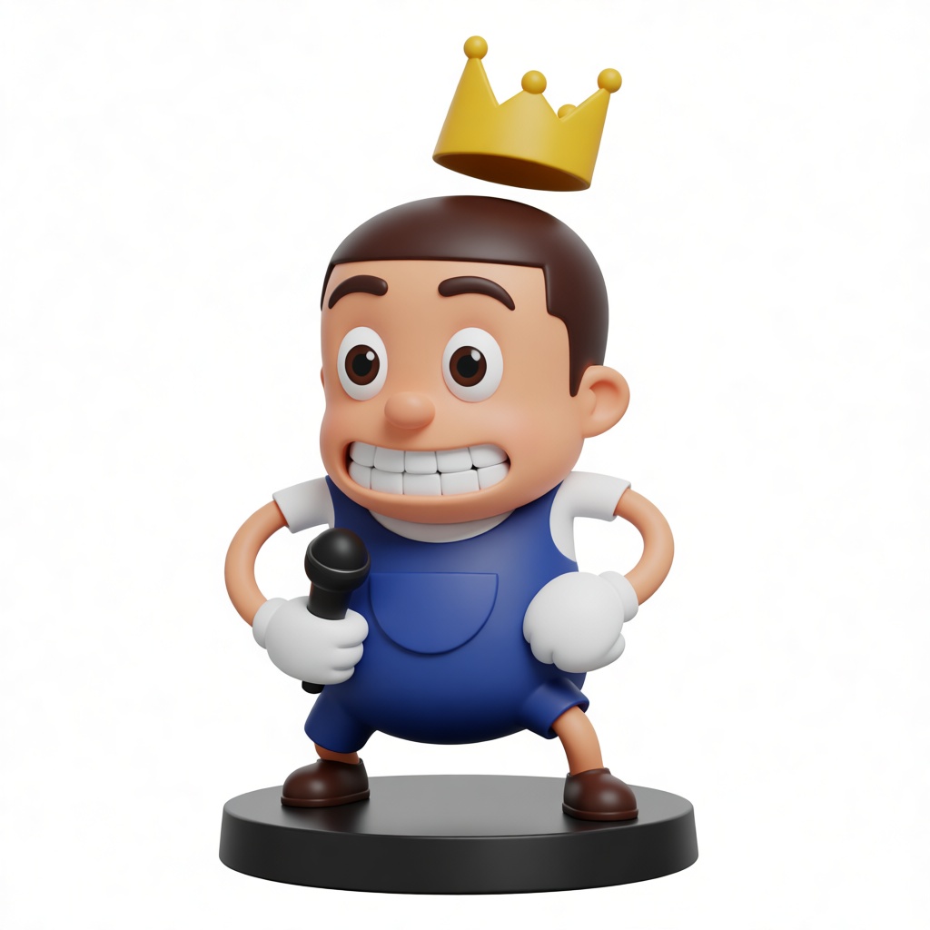 King Bob-omb Figure free 3D printable STL