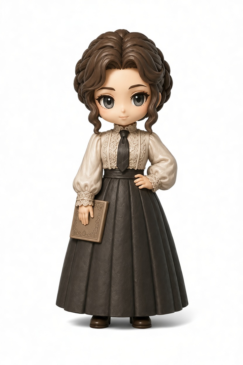 Mary Shelley Figurine free 3D printable STL
