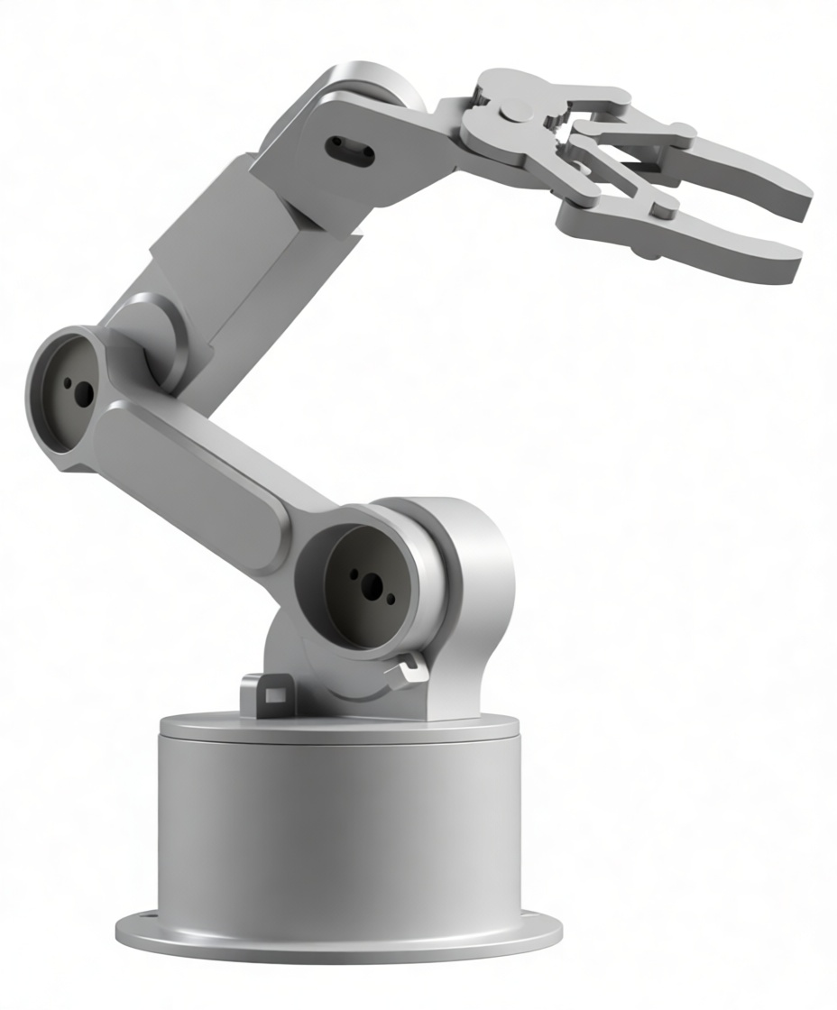 Industrial Robot Arm Model free 3D printable STL