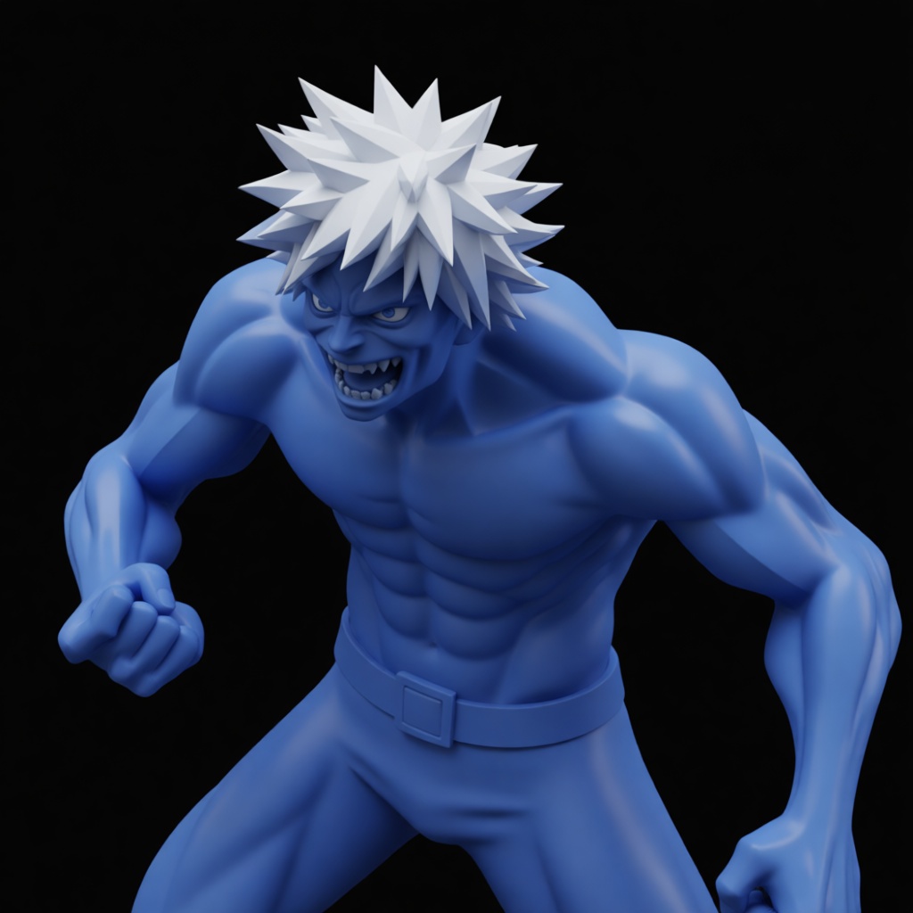 Killua Zoldyck Figurine free 3D printable STL