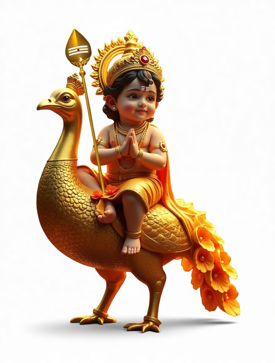 Kartikeya Figurine free 3D printable STL