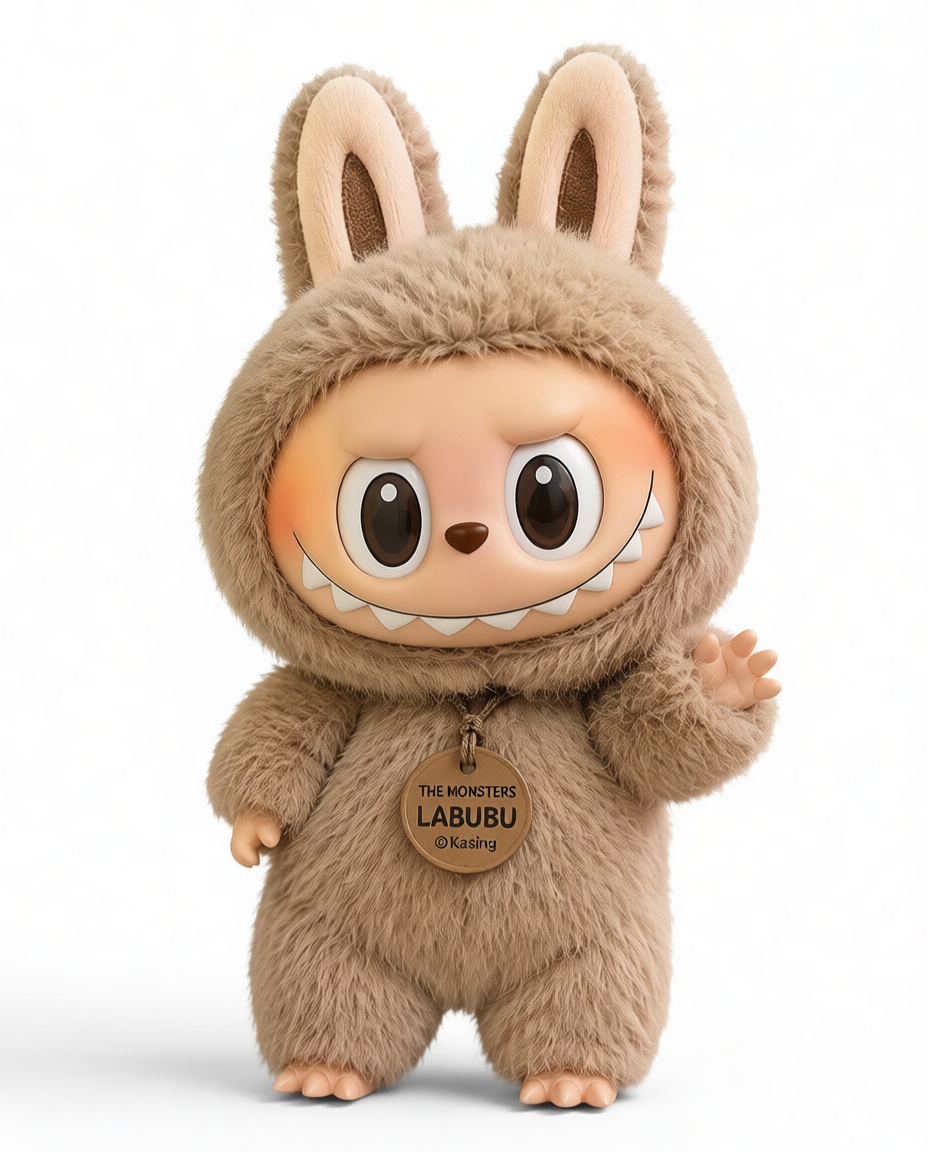 Labubu Monster Figurine free 3D printable STL