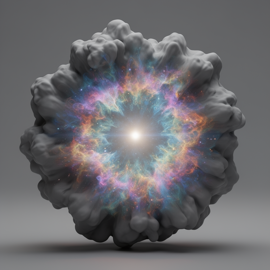 Planetary Nebula Sculpture free 3D printable STL