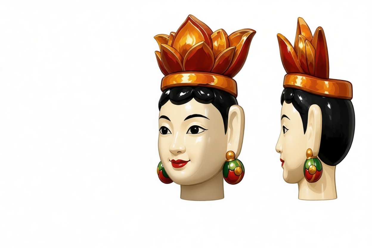 Buddha Head Sculpture free 3D printable STL