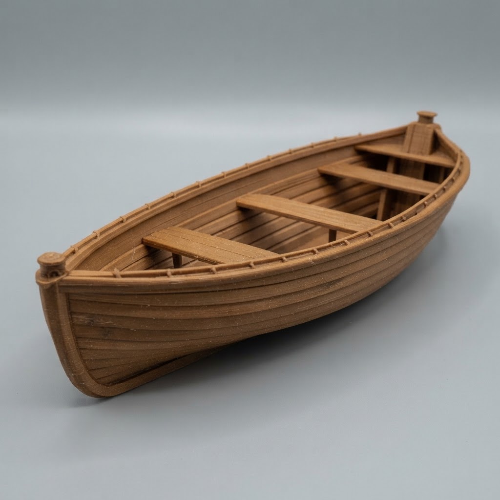 Rowboat Model free 3D printable STL