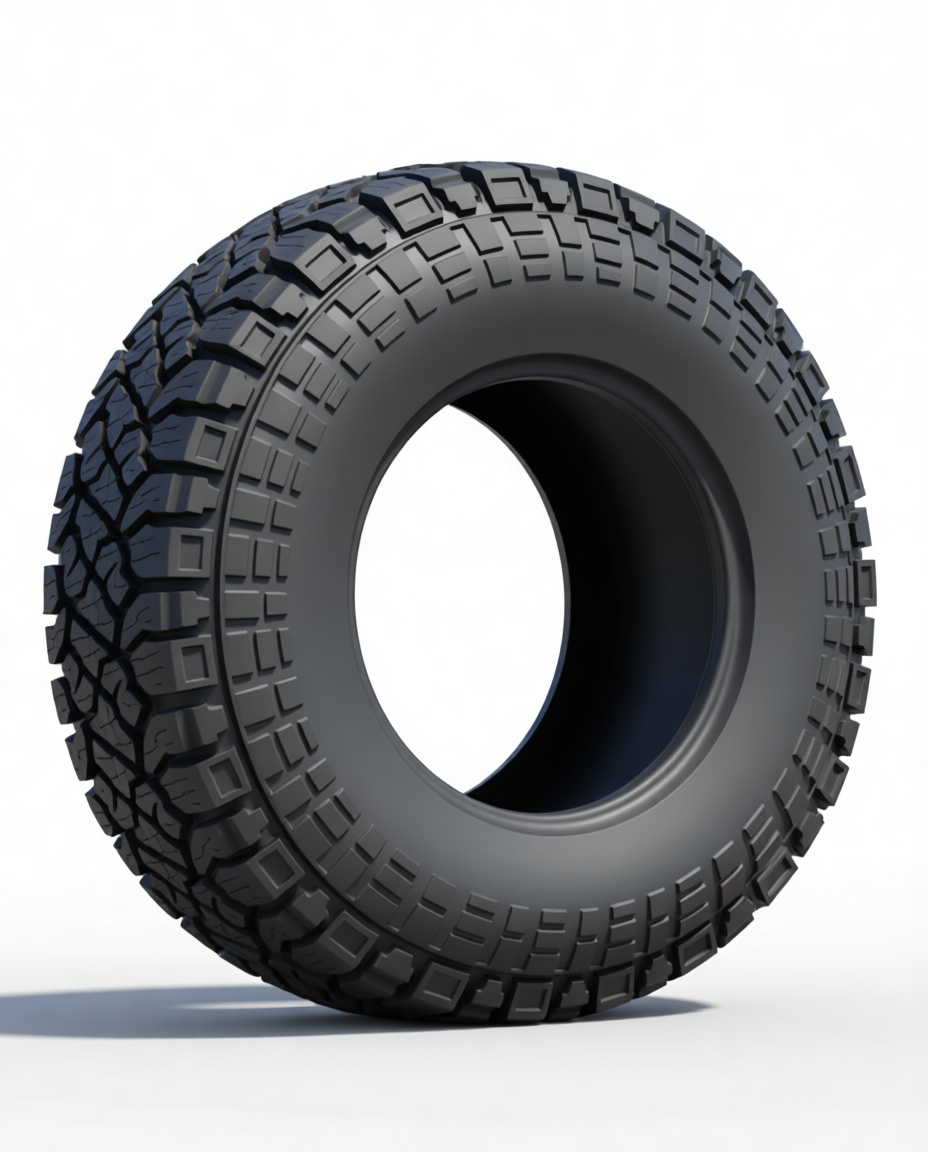 Off-Road Tire Model free 3D printable STL