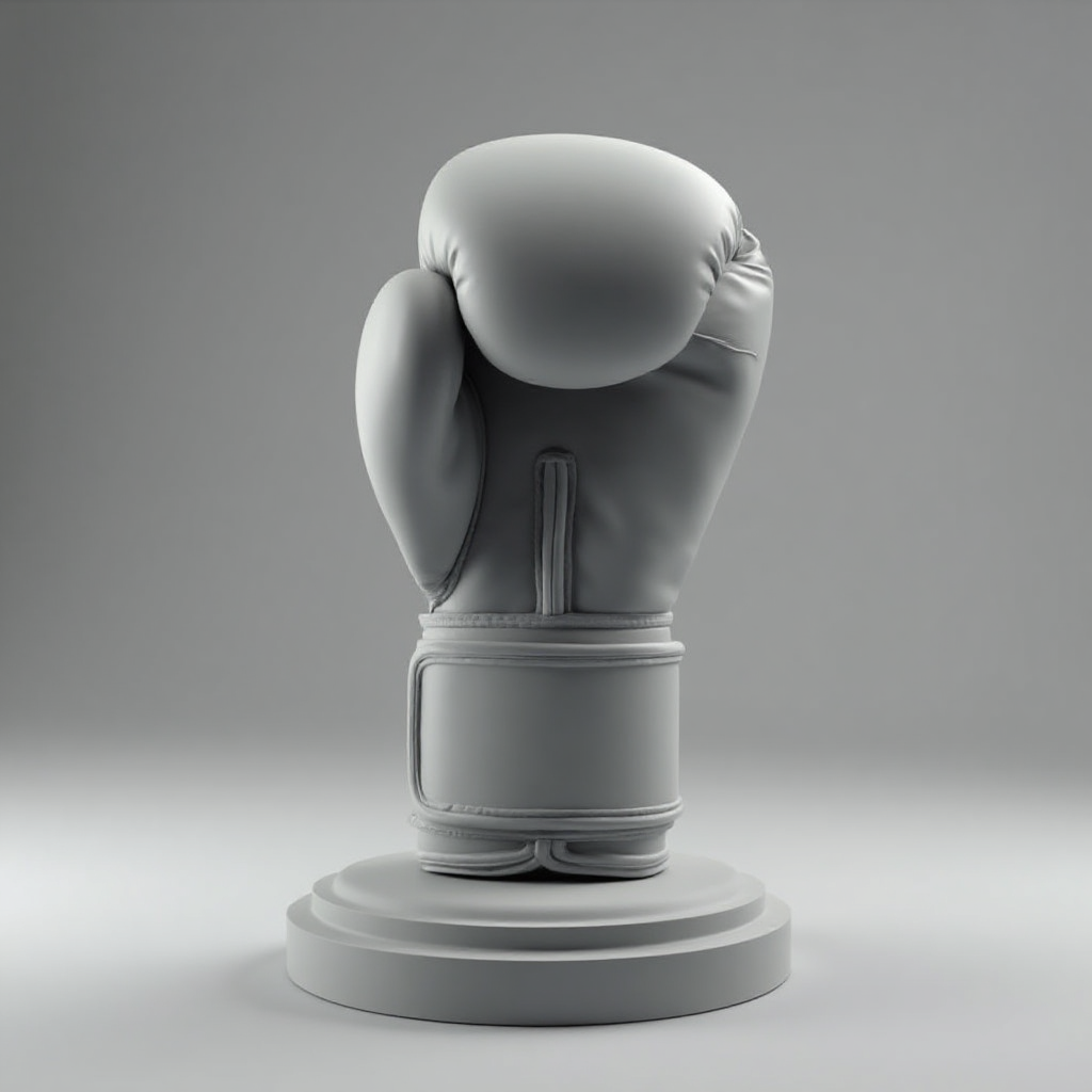 Boxing Glove Figurine free 3D printable STL