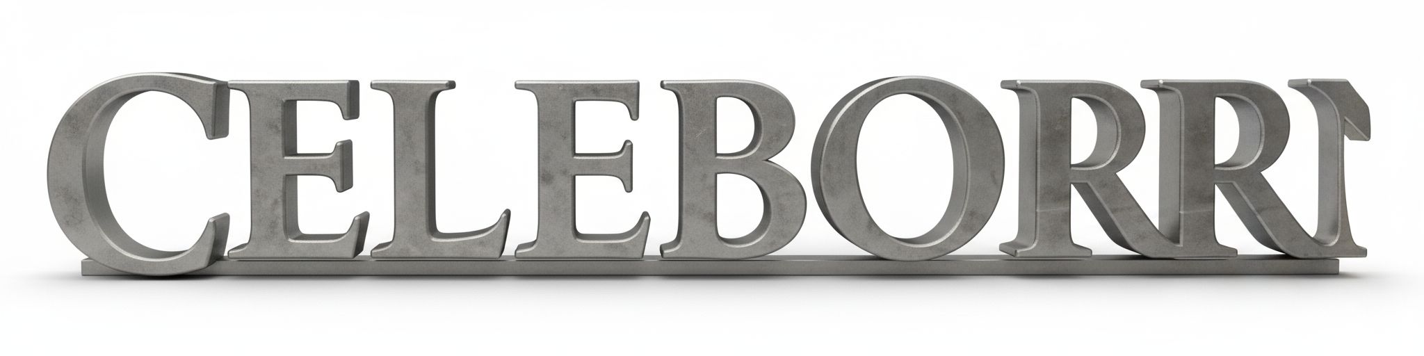 Stylish Metallic Signage free 3D printable STL