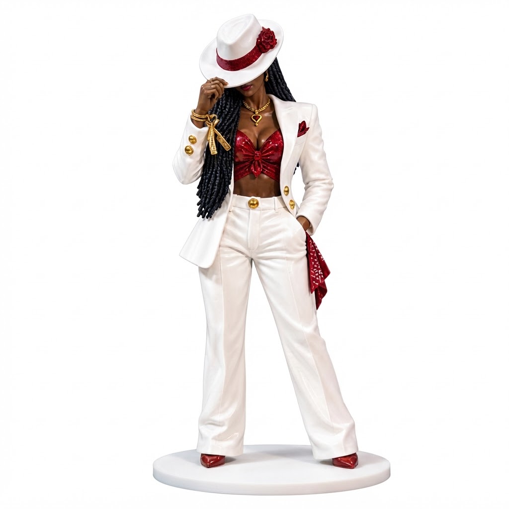 Elegant Woman Figurine free 3D printable STL