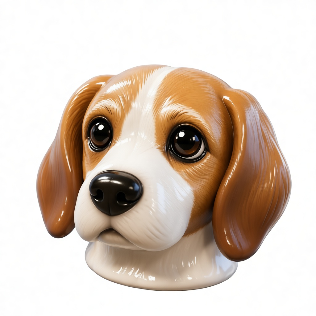 Beagle Dog Bust free 3D printable STL