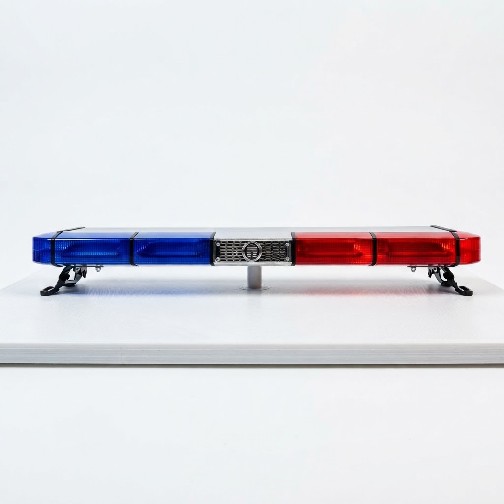 Police Lightbar Model free 3D printable STL