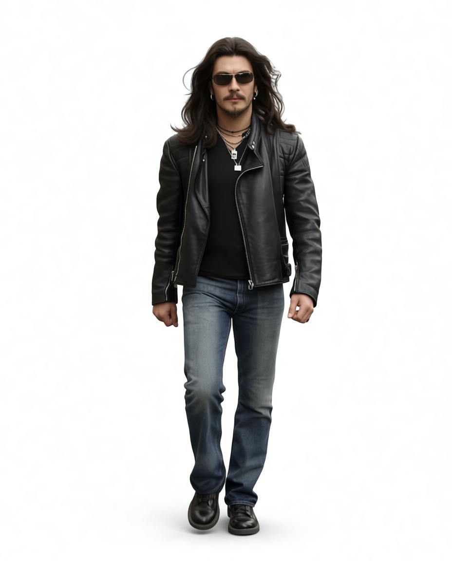 Modern Rock Style Figure free 3D printable STL