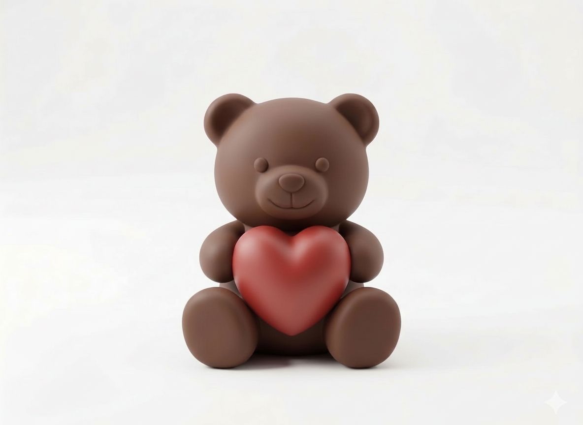 Teddy Bear Figurine free 3D printable STL