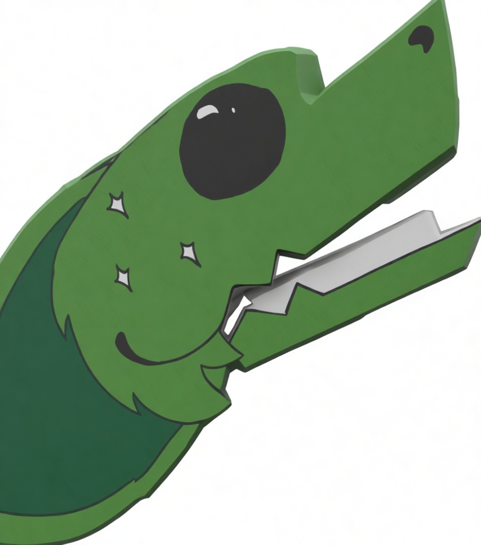 Simple Cartoon Dinosaur Figurine free 3D printable STL