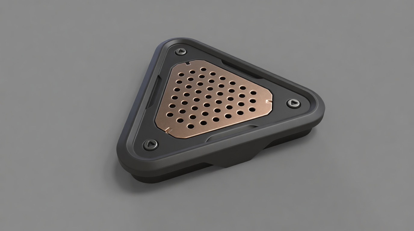 Triangular Speaker Model free 3D printable STL