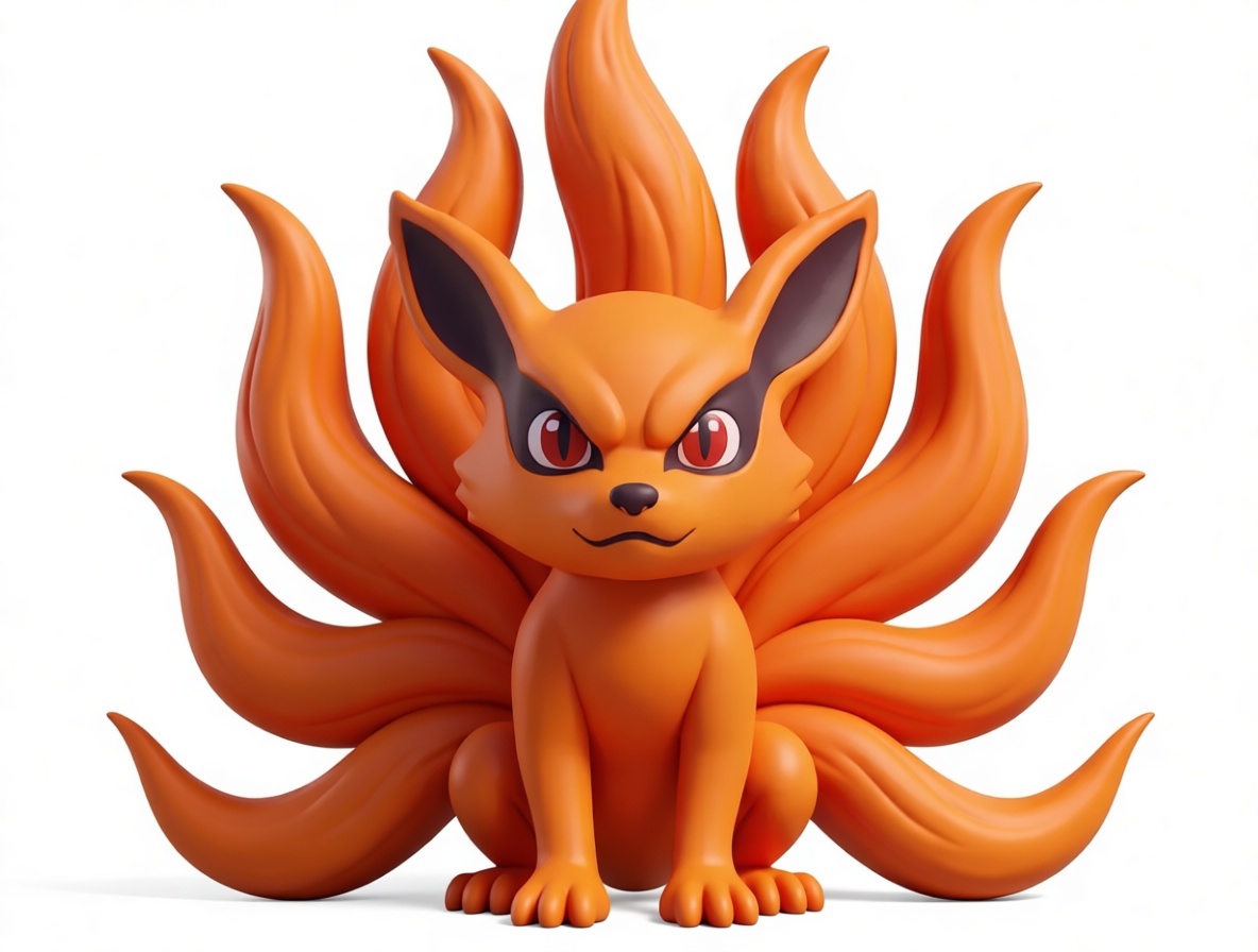 Ninetales Pokemon Figurine free 3D printable STL