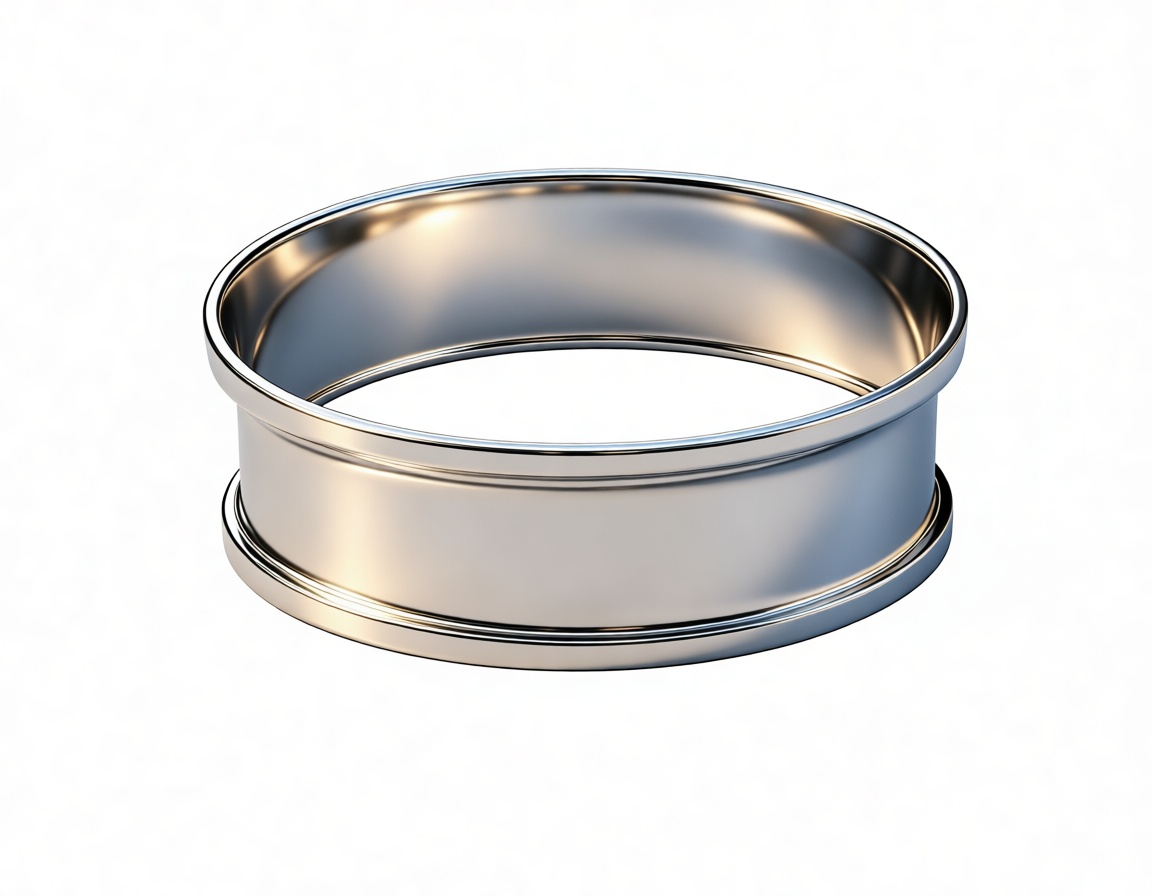 Simple Metallic Band Ring free 3D printable STL