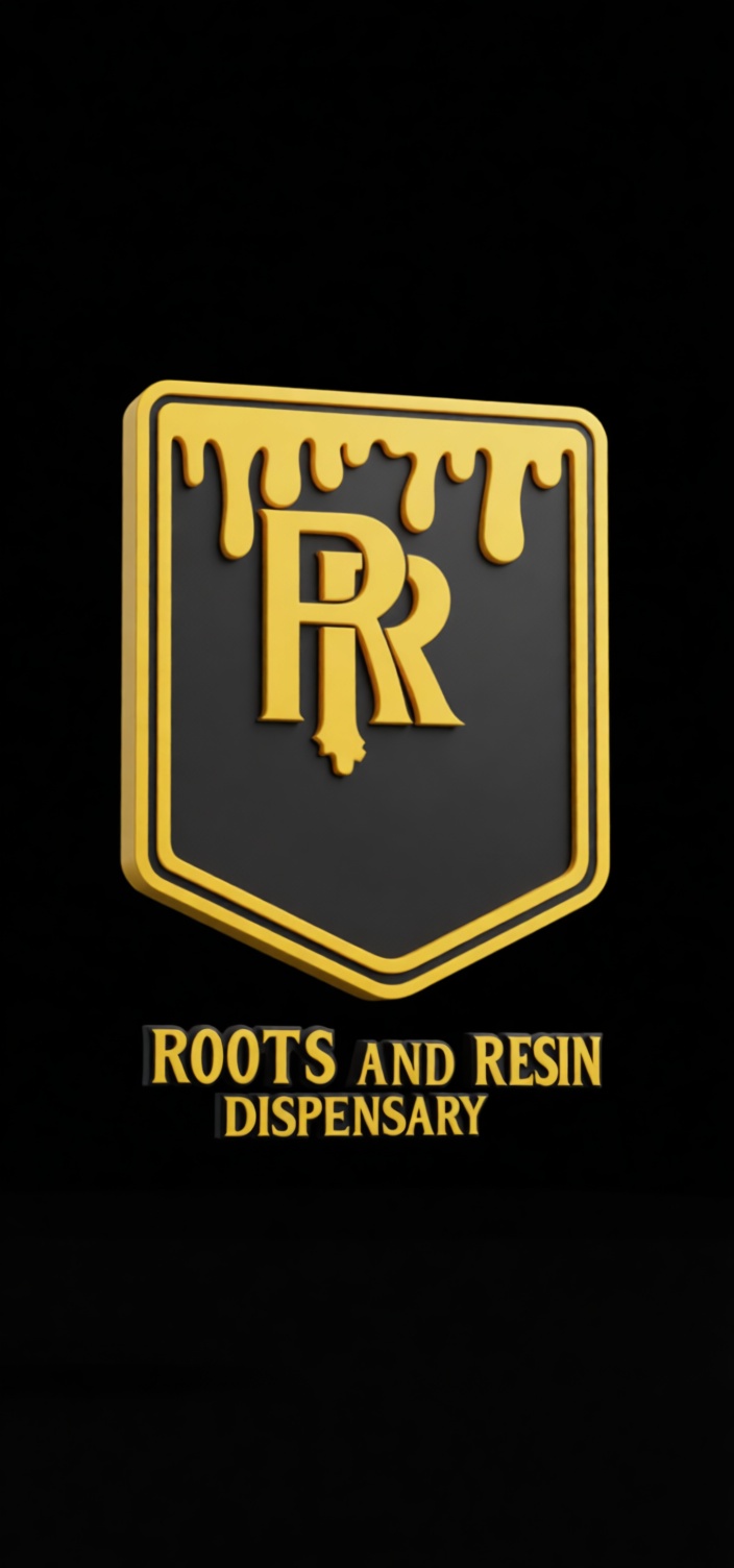 Roots and Resin Logo free 3D printable STL