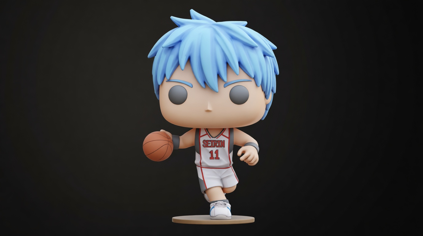 Kuroko Tetsuya Figurine free 3D printable STL