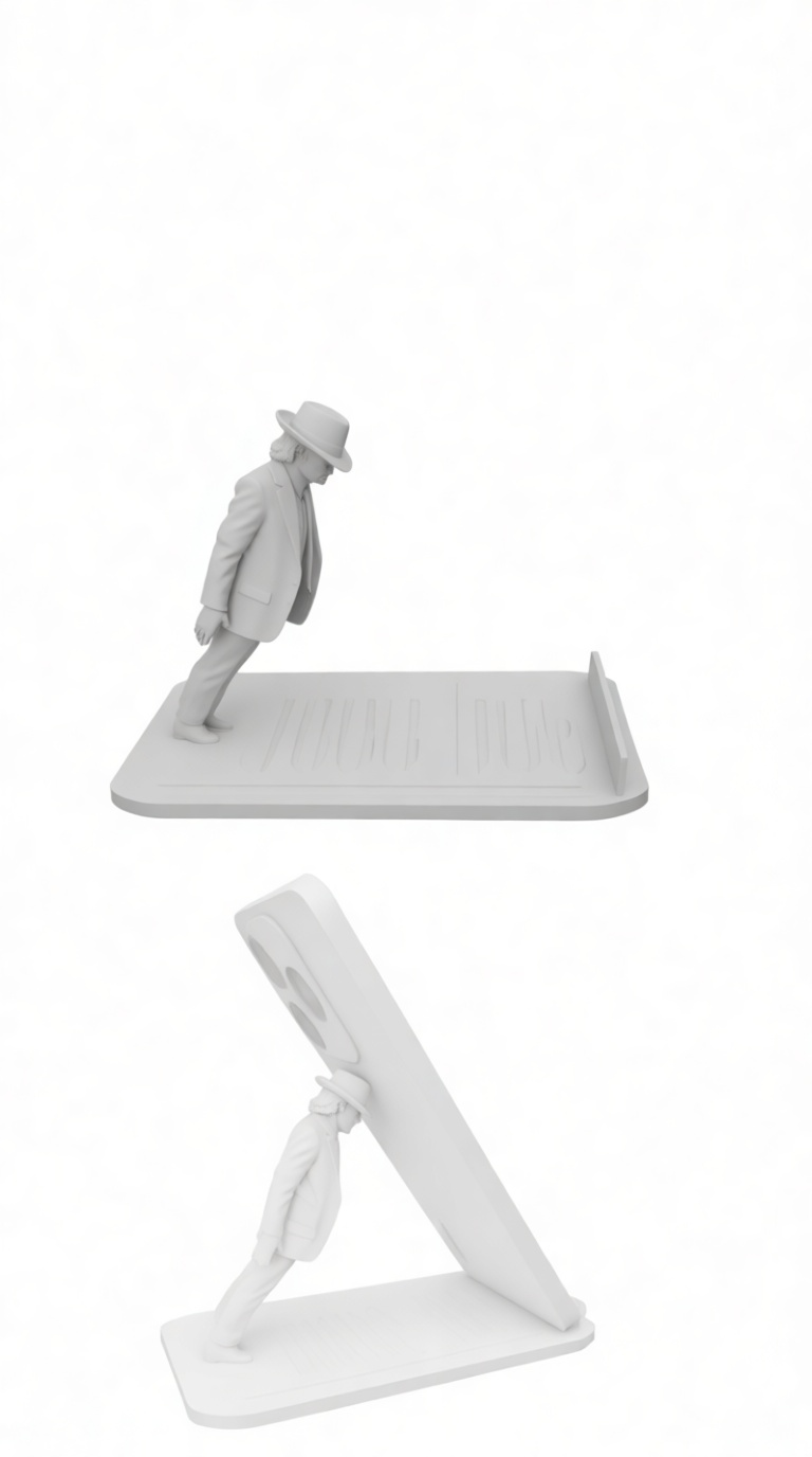 Michael Jackson Lean Figurine free 3D printable STL