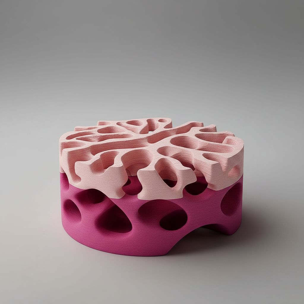 Abstract Organic Sculpture free 3D printable STL