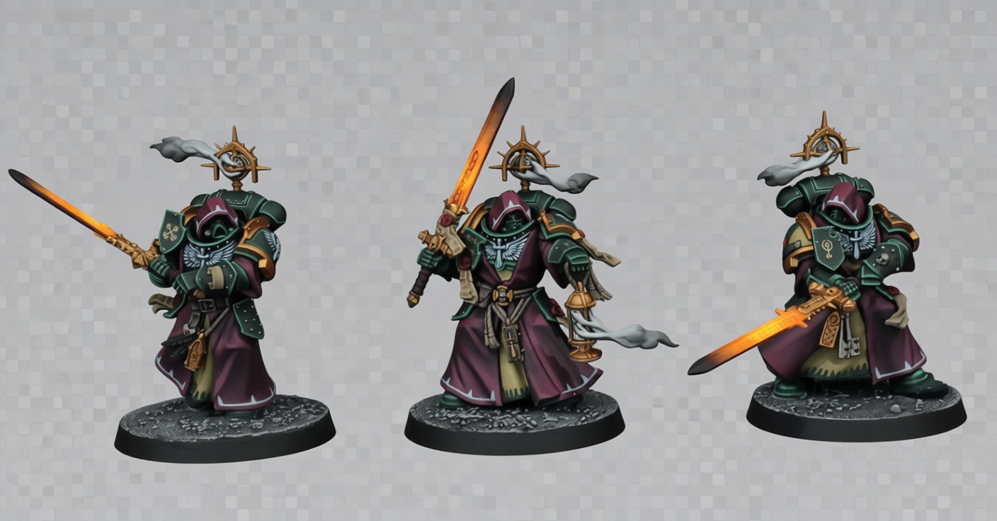 Dark Angels Terminator Figurine free 3D printable STL
