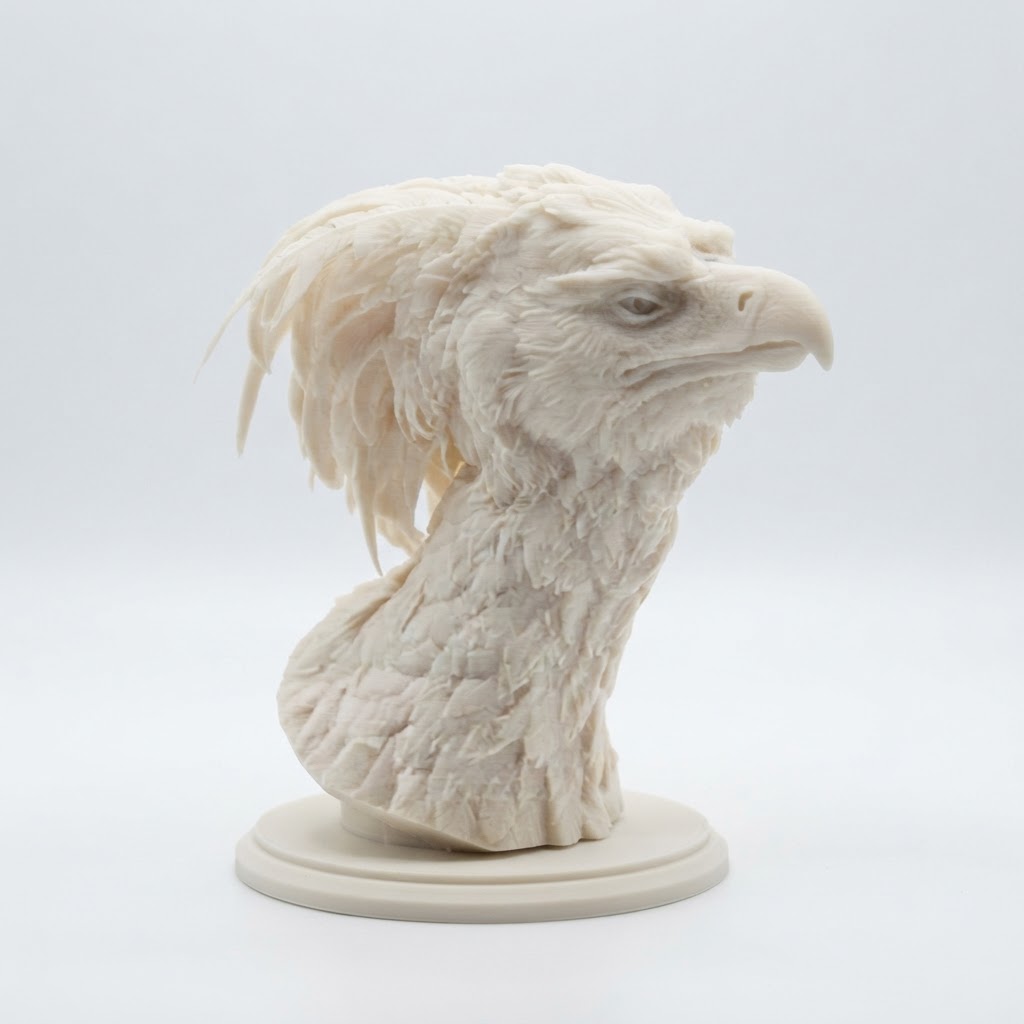 Harpy Eagle Bust free 3D printable STL