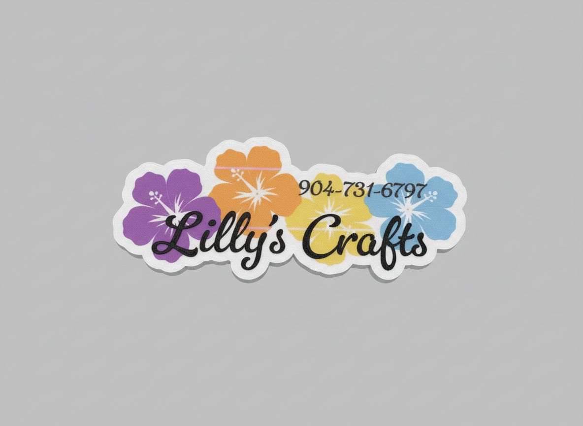 Lilly's Crafts Logo free 3D printable STL