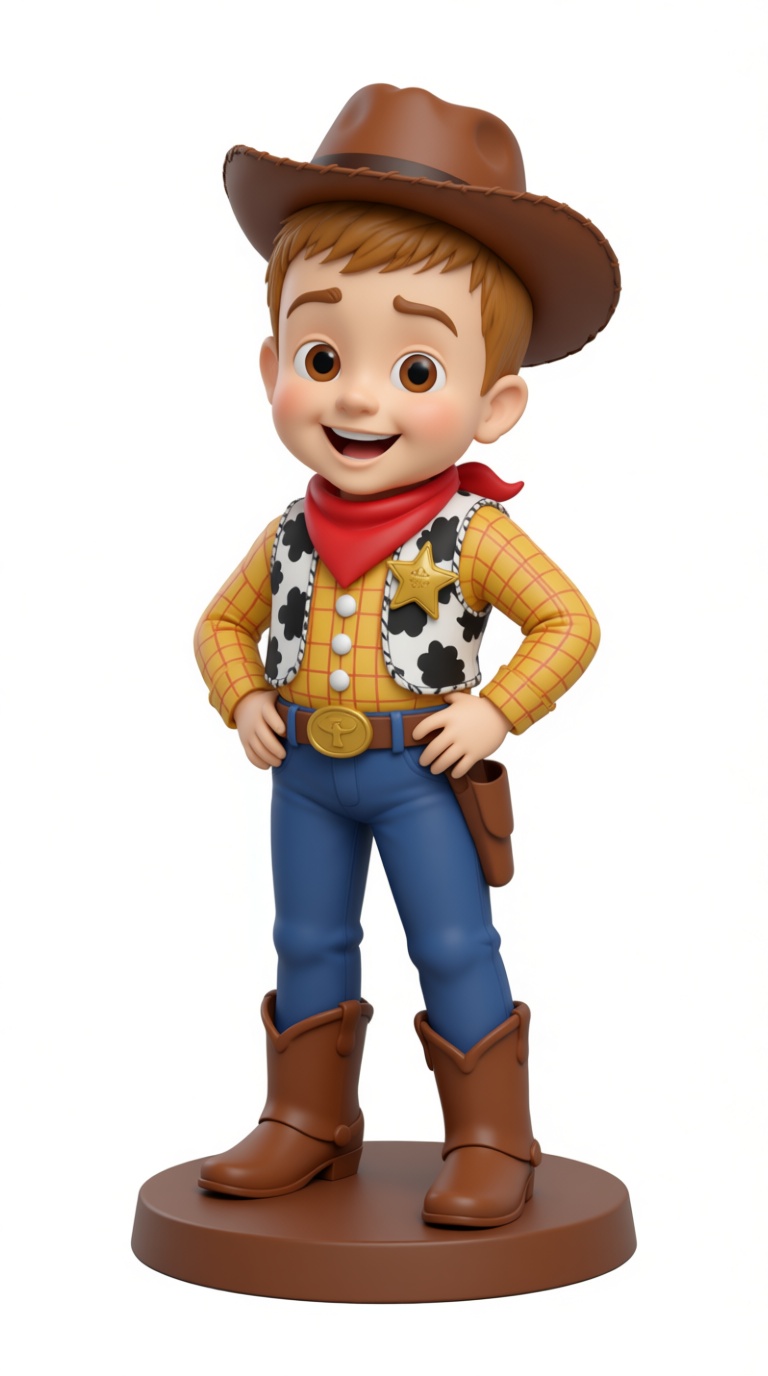 Woody Figurine free 3D printable STL