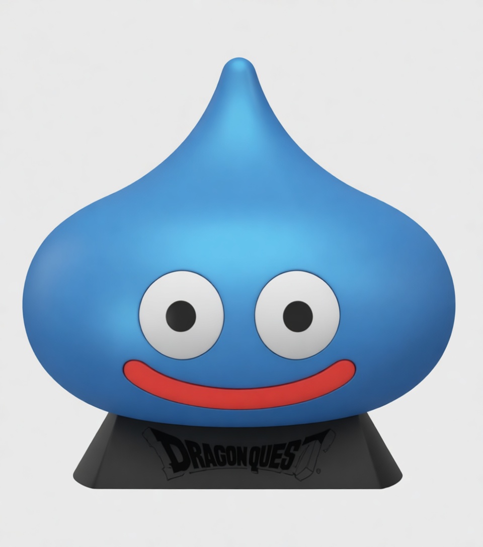 Dragon Quest Slime Figurine free 3D printable STL