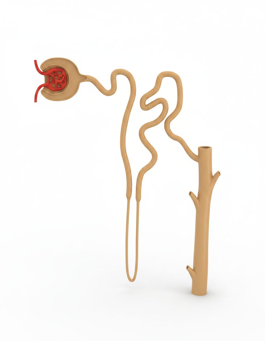 Human Nephron Model free 3D printable STL