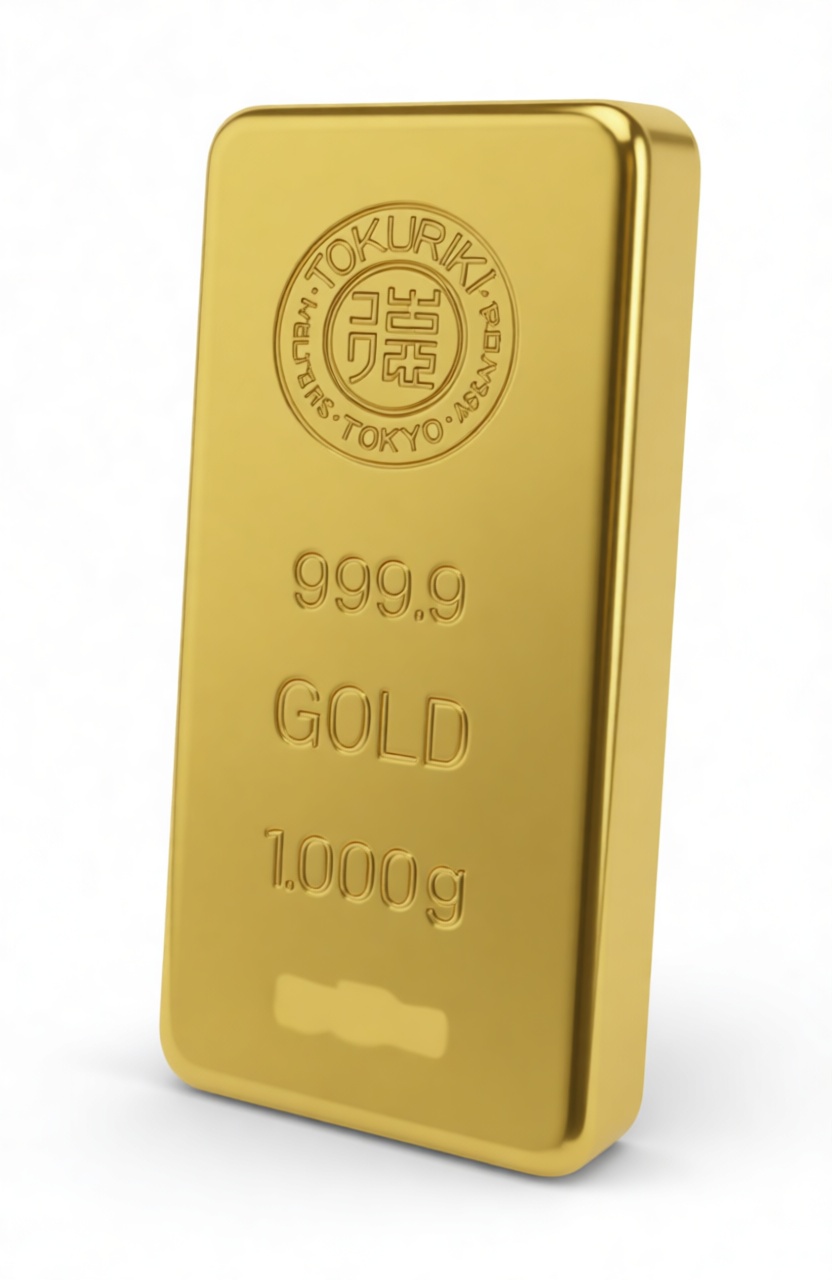 Tokuriki Gold Bar Model free 3D printable STL