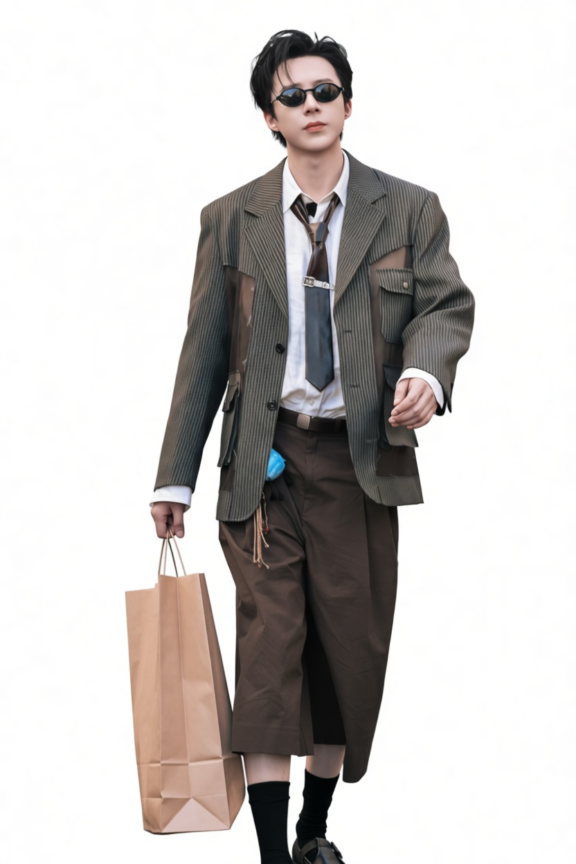 Fashionable Young Man Model free 3D printable STL